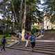 Students on UCSC campus