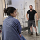 photo of students and instructor in 2017 art 111 figure drawing class