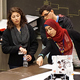 mesa students observe demonstration of robot